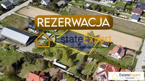 Działka budowlana 1200 m w Woli Kopcowej
