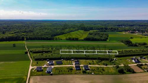 Działka w Darzlubiu 6km od Pucka media WZ 1040 m2