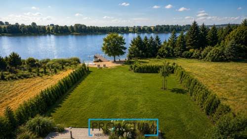 Duża działka z linią brzegową jeziora,Skarlin