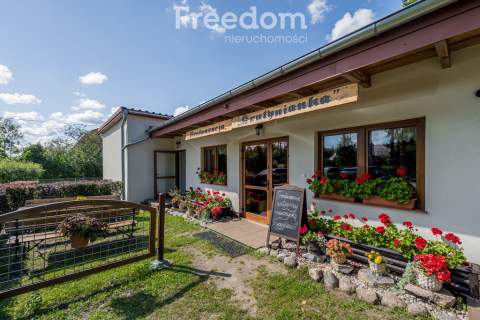 Działka i biznes z linią brzegową Mazury