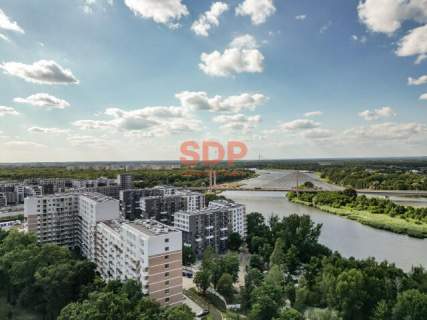 Port Popowice, duże 3 pokoje z widokiem na rzekę, przy parku