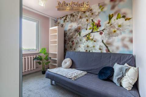 Wynajem 2 pok Ursynów blisko metra Kabaty balkon