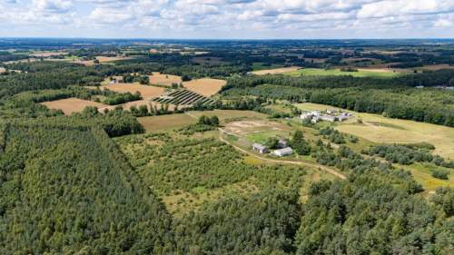 4 budowlane działki w sielankowej okolicy 