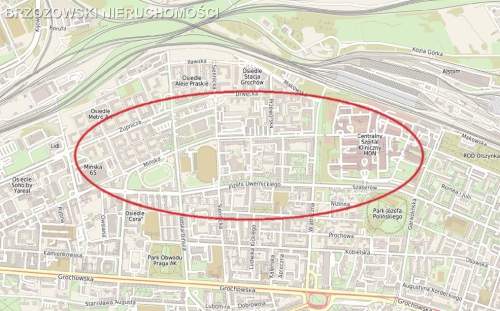 Praga Płd. 525 m2, MPZP, PnB, wielordzinna