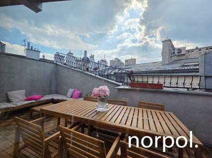Stylowy apartament z jedną sypialnią i tarasem w centrum Kazimierza