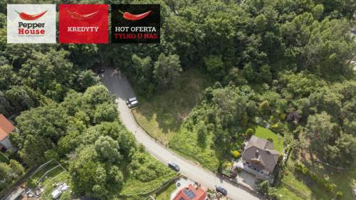 Działka budowlana 972 m z pozwoleniem na budowę
