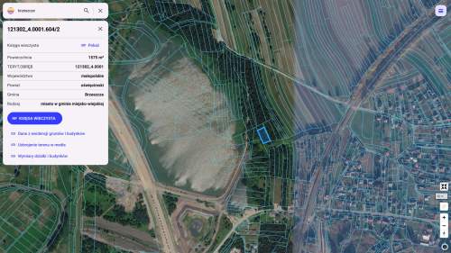 Działka rolna Brzeszcze o pow. 2418m2