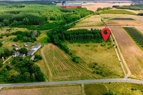 Działka budowlana 3000m2, ANielin gm. Okonek