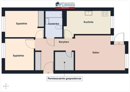 Mieszkanie na sprzedaż, 64,34 m2, Piła