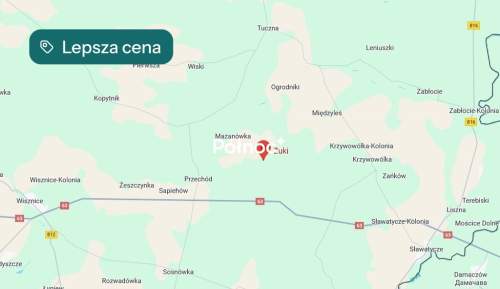 Działka pod zabudowę w Żukach, gm. Tuczna - 4591m2