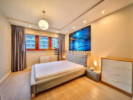 Oxygen residence Browary Warszawskie Widok na City