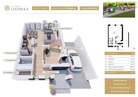 Nowy elegancki dom Legnicka - Lisiniec