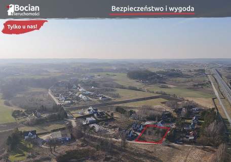 Duża, uzbrojona działka Dobry dojazd Dobrzewino