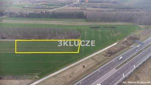 Działka budowlana 4546 m2, Dąbrowica