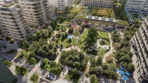 Wola Miedziana 44 m Widok na park Remont