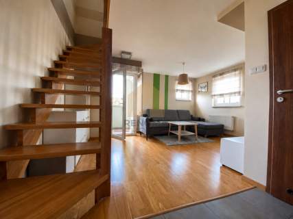 3-pokoje-dwa poziomy na 57 m2 loggia i zieleń