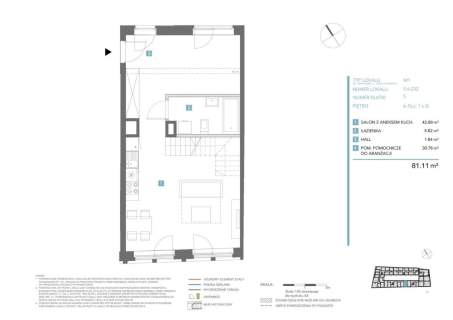 Dwupoziomowy Apartament na Wyspie Spichrzów
