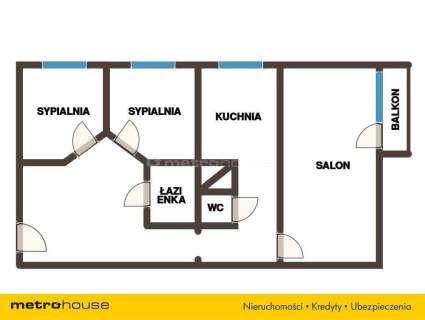 71,11 m - Duży salon z balkonem, WIDOK NA ZIELEŃ