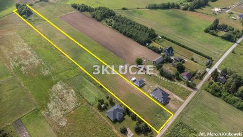 Działka budowlano-rolna, Kozłówka, 1 ha