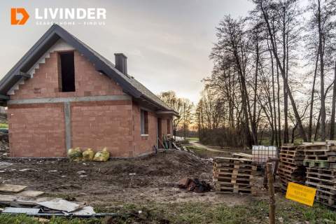 Nowy dom 80 m Krzęcin działka 4,3a