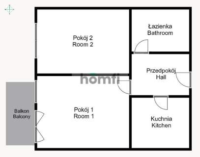 2 osobne pokoje I garaż I balkon I od 1 września