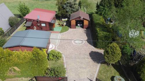 Dwa domki letniskowe, działka 517m2
