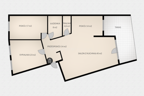 Apartament 3pok 121,8m Wwa Mokotów Woronicza Park