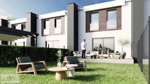 Nowe domy 112m2 z ogrodem przy lesie Pabianice