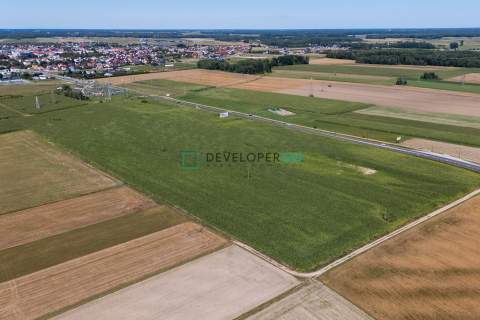Działka inwestycyjna 2 ha przy DK66
