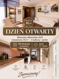 Mieszkanie 30 m2 na parterze po remoncie, 2 balkony