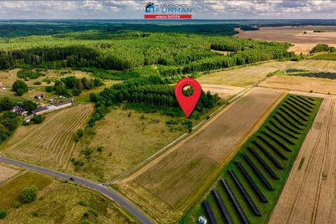 Działka budowlana 3000m2, ANielin gm. Okonek