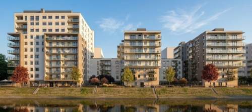 2-pokojowe nad rzeką Smart Home