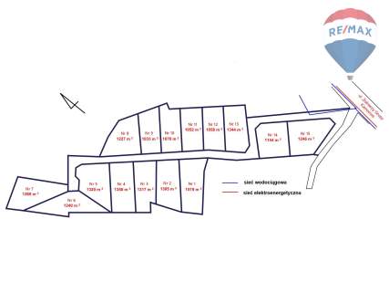 Inwestycja gruntowa 15 działek Budy Zosine 2,15 ha
