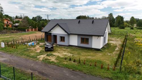 Nowy dom 180 m z garażem, pompą ciepła i działką 1106 m