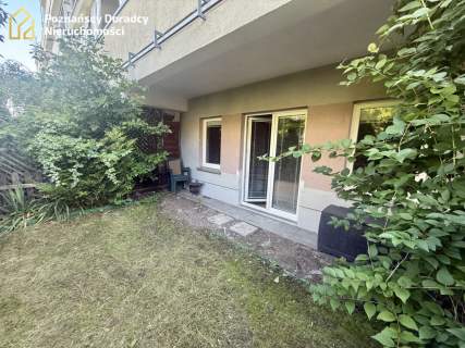 Kawalerka z miejscem postojowym i ogródkiem