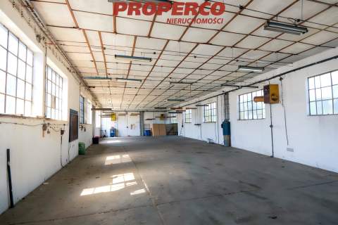 Hala magazynowa 413m2 wraz z budynkiem 268 m2