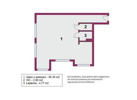 Loft 103 m tuż przy Manufakturze