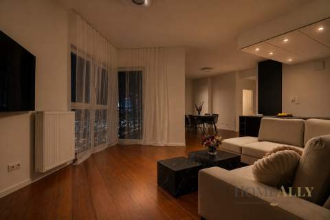 Nowy urządzony apartament 100m2 -widok -duża logia