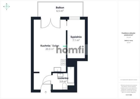 Wyremontowane mieszkanie Albatross Tower