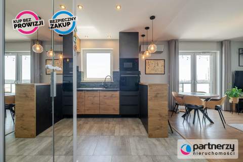 3 pokoje Letnica 65m2, 11 piętro, piękny widok
