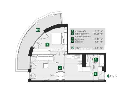 Grzegórzki - nowe luksusowe apartamenty