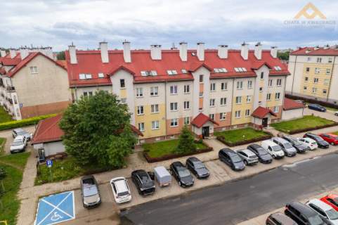 Parter, 2 balkony i widok na zieleń. Przestronne 63 m2 ,ul. Kanta