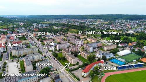 Reda Łąkowa 3 pokoje piwnica parter spółdzielcze