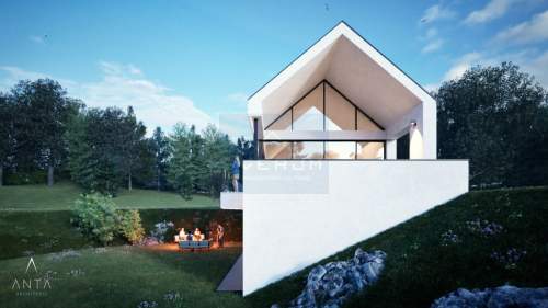Działka budowlana 5650 m z gotowym projektem domu