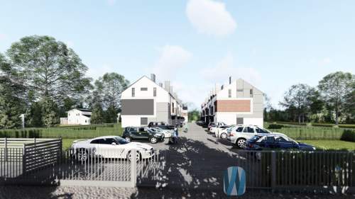 Segment środkowy 6 pokoi. Ogród. 2 x Parking