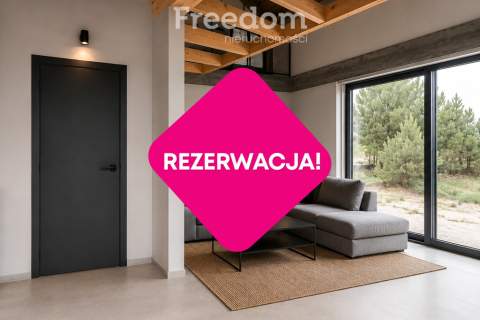 4 domki letniskowe, działka 2133m2, Kaszuby