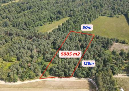 Dziecinów działka rolna 5 885 m
