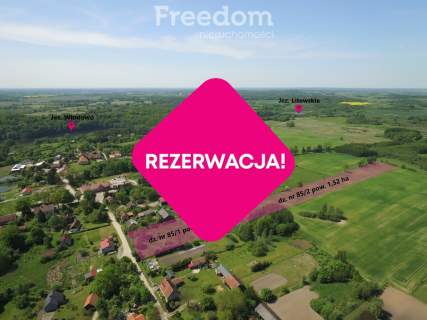 Rezerwacja Duża działka z możliwością zabudowy