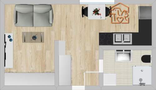 Kawalerka, piwnica, pet-friendly - Wilka 10
