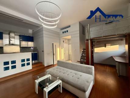 43m. Loft z antresolą. Loggia. Metro Wola. Żytnia